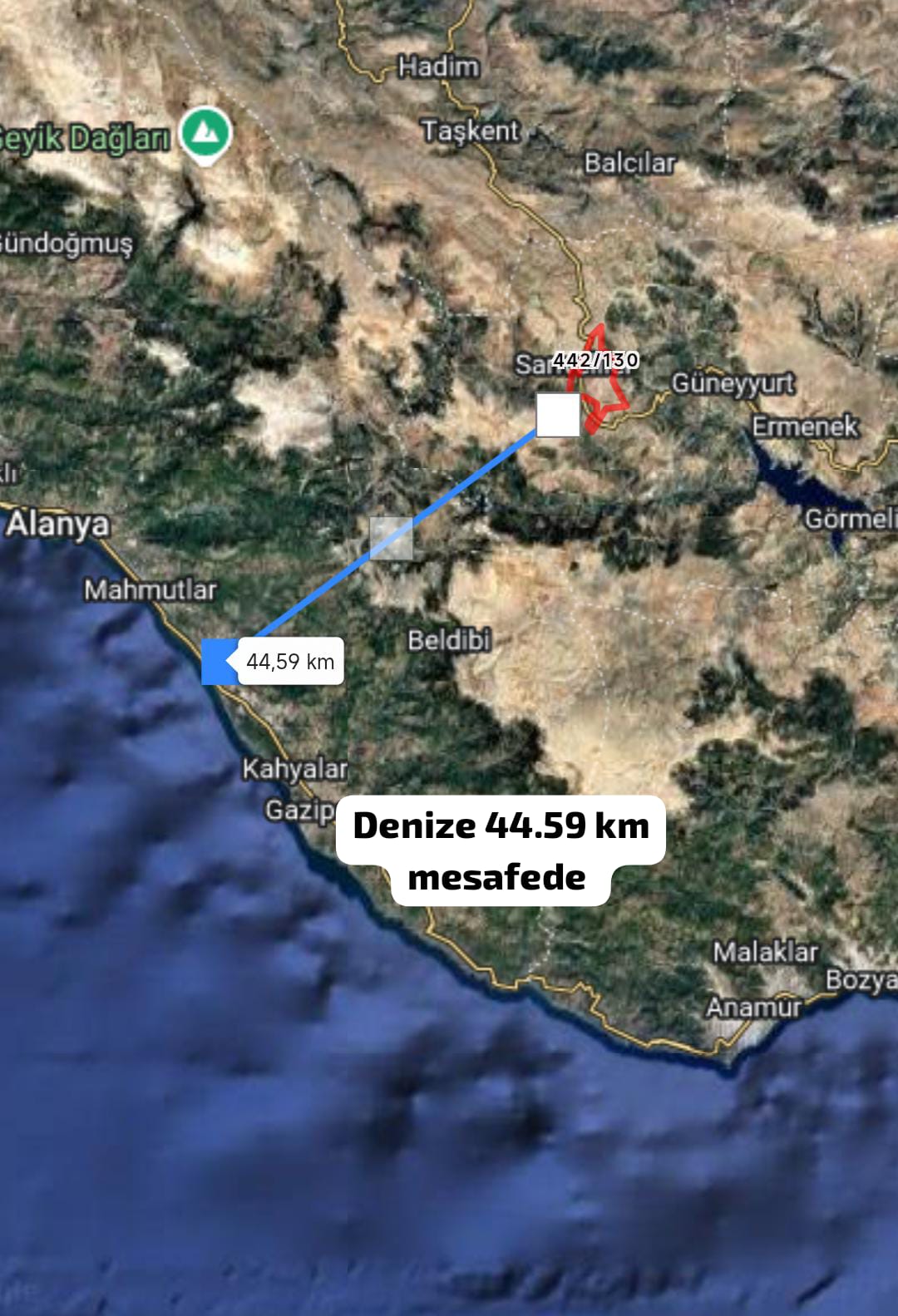   Karaman / Merkez / Burhan Köyü 6,350M² TARLAMIZ SATILIKTIR  (PETROL ARKASI) - KARAMAN MERKEZ fotoğraf 4